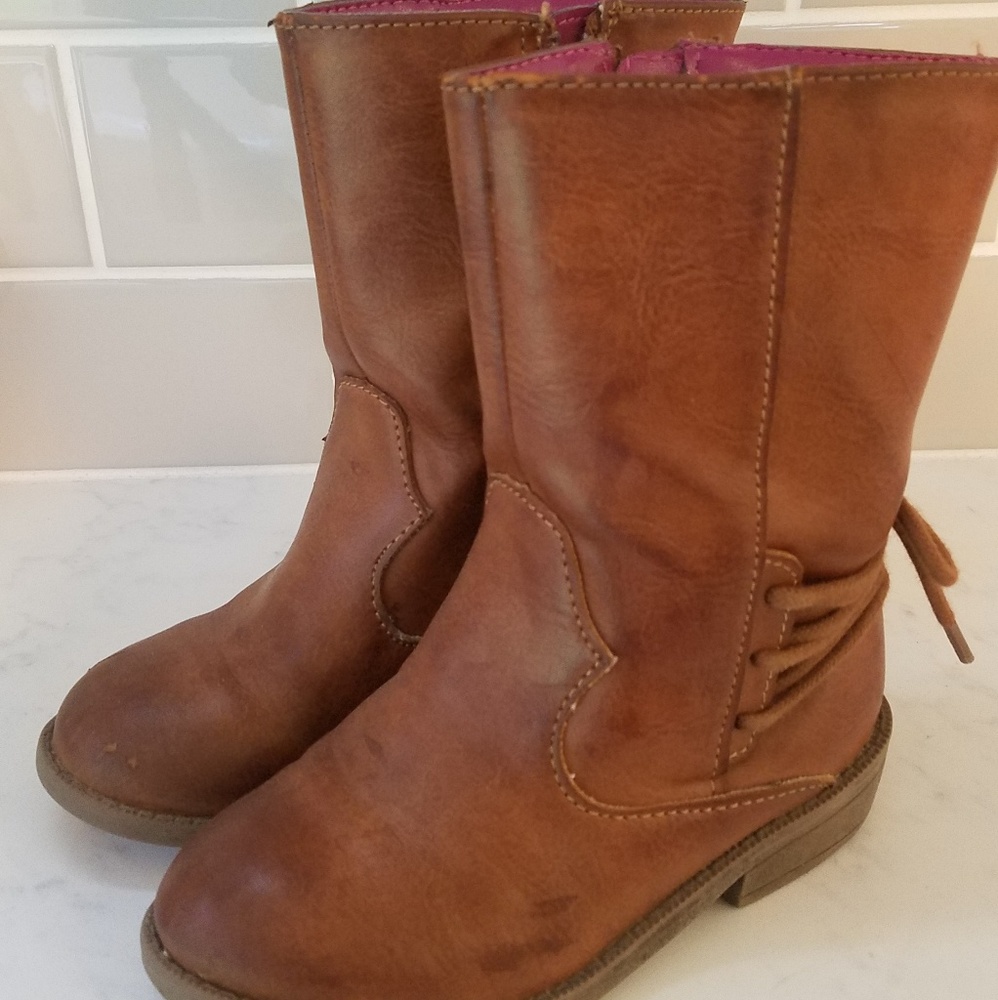 Cat & Jack Boots size 9
